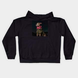 Warrior Staffy Kids Hoodie